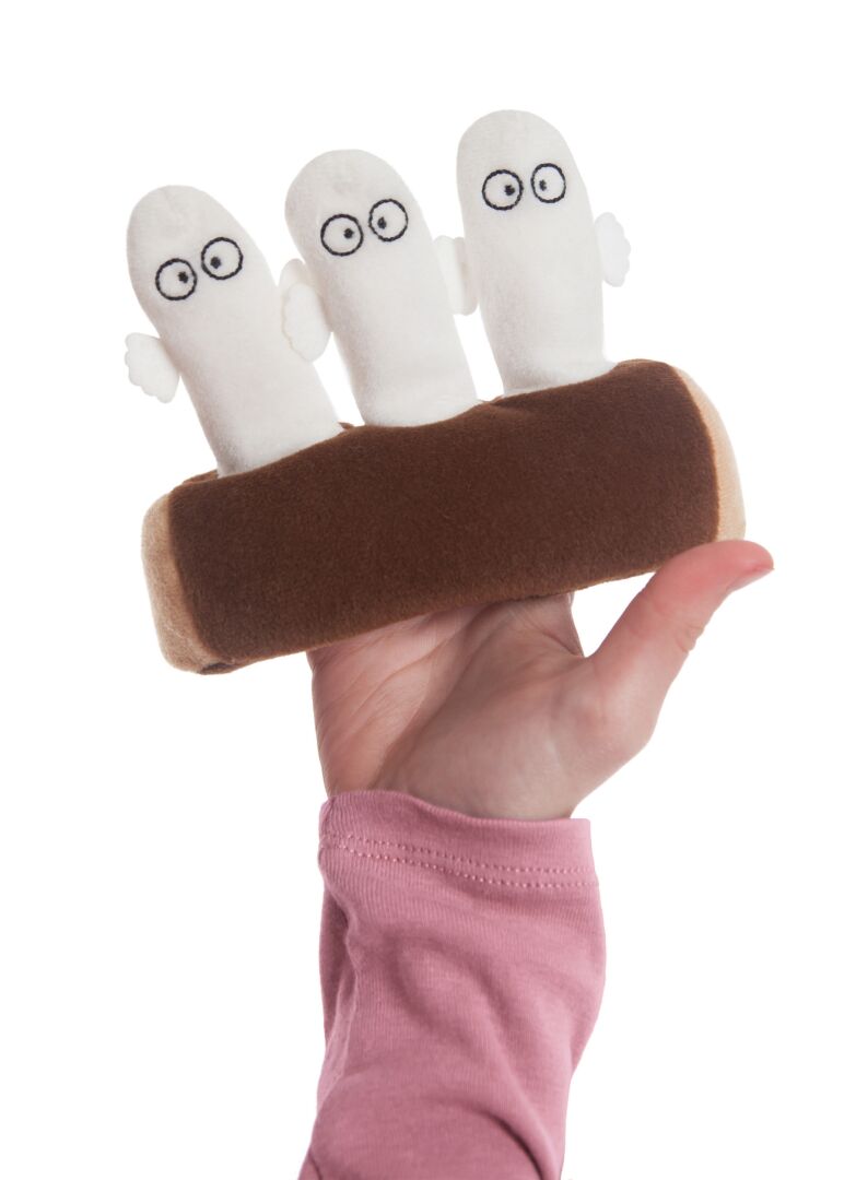 MOOMIN - Hattifnattarna Fingerdocka
