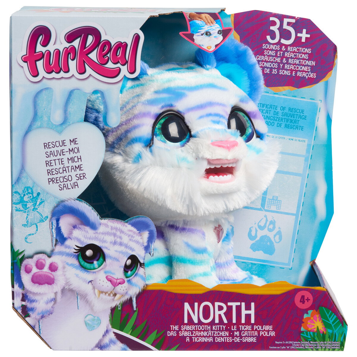 FurReal - North the Sabretooth Kitty