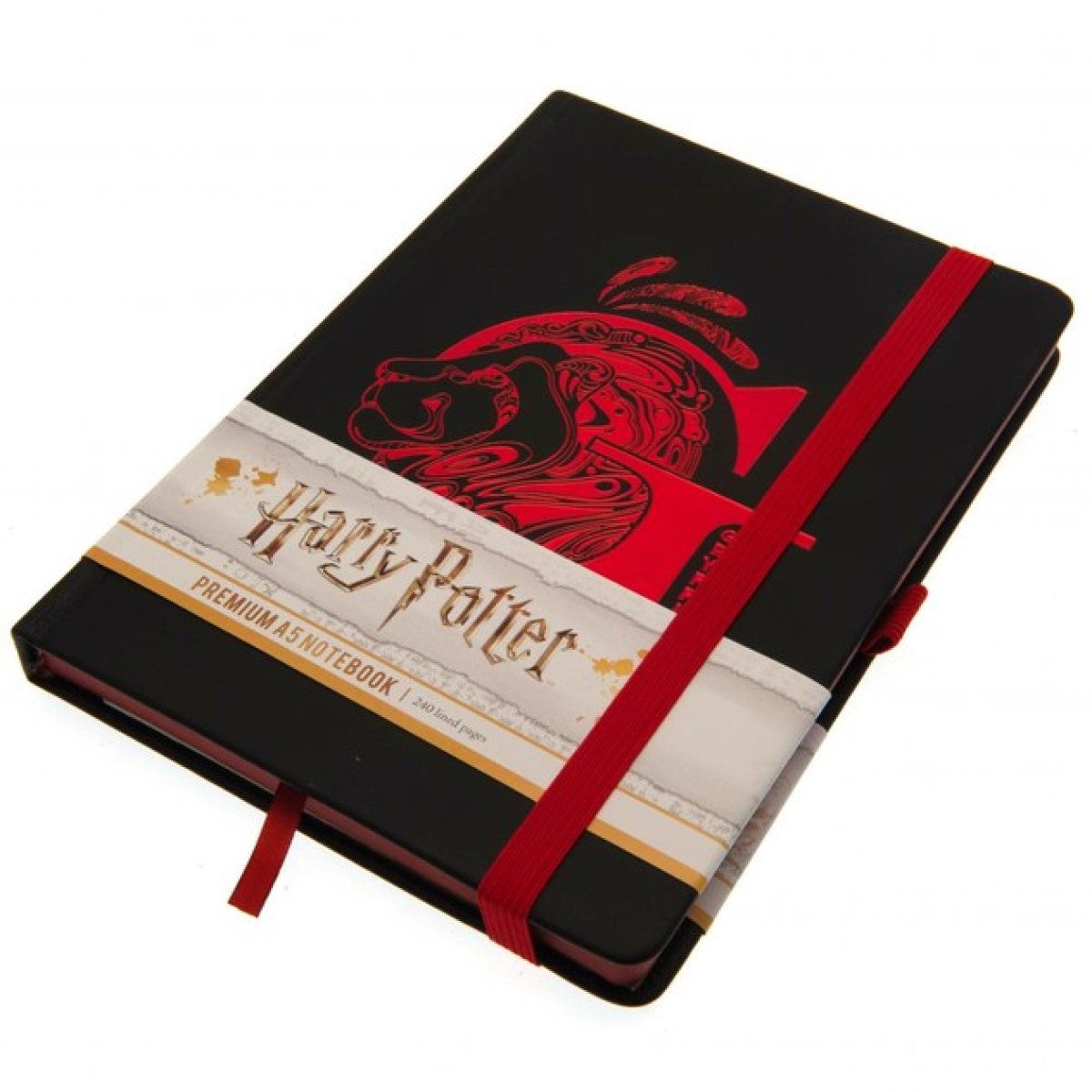 Harry Potter - Gryffindor Foil - Premium Anteckningsbok A5