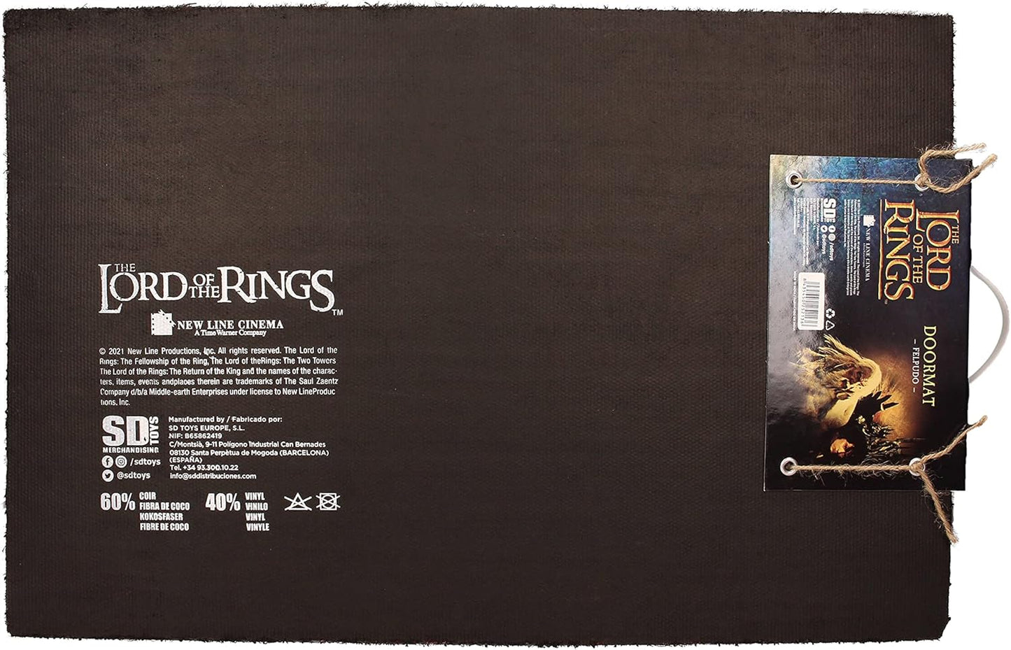The Lord of the Rings - The Black Gates Of Mordor Dörrmatta - SD Toys
