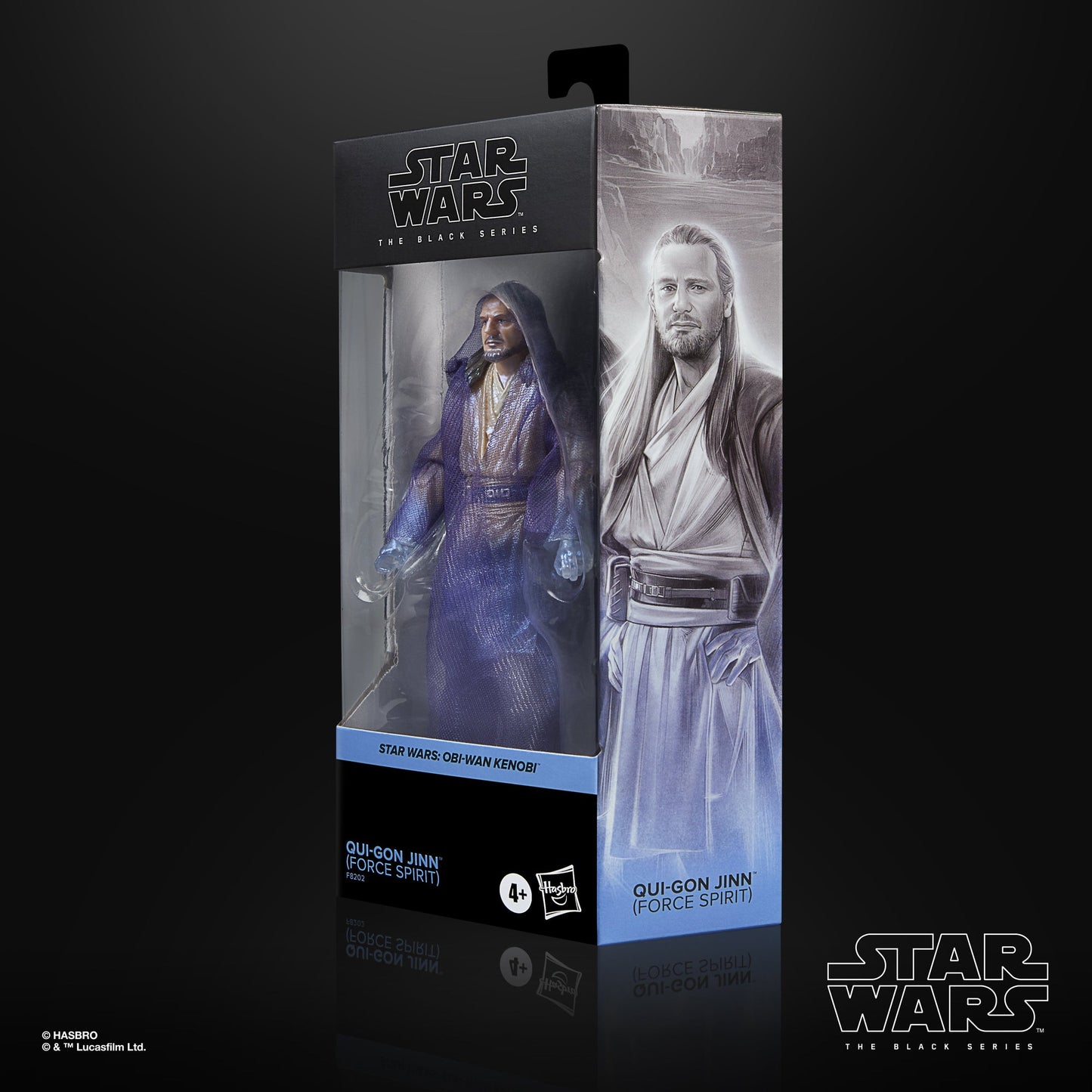 Star Wars - The Black Series - Qui-Gon Jinn, Force Spirit (Obi-Wan Kenobi) - Hasbro