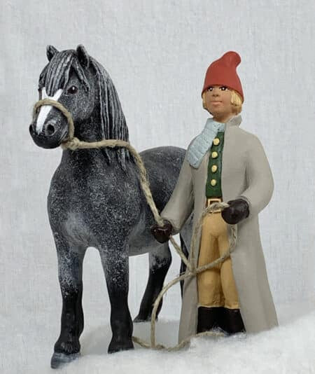 Erkers Marie Persson - Staffan stalledräng och häst