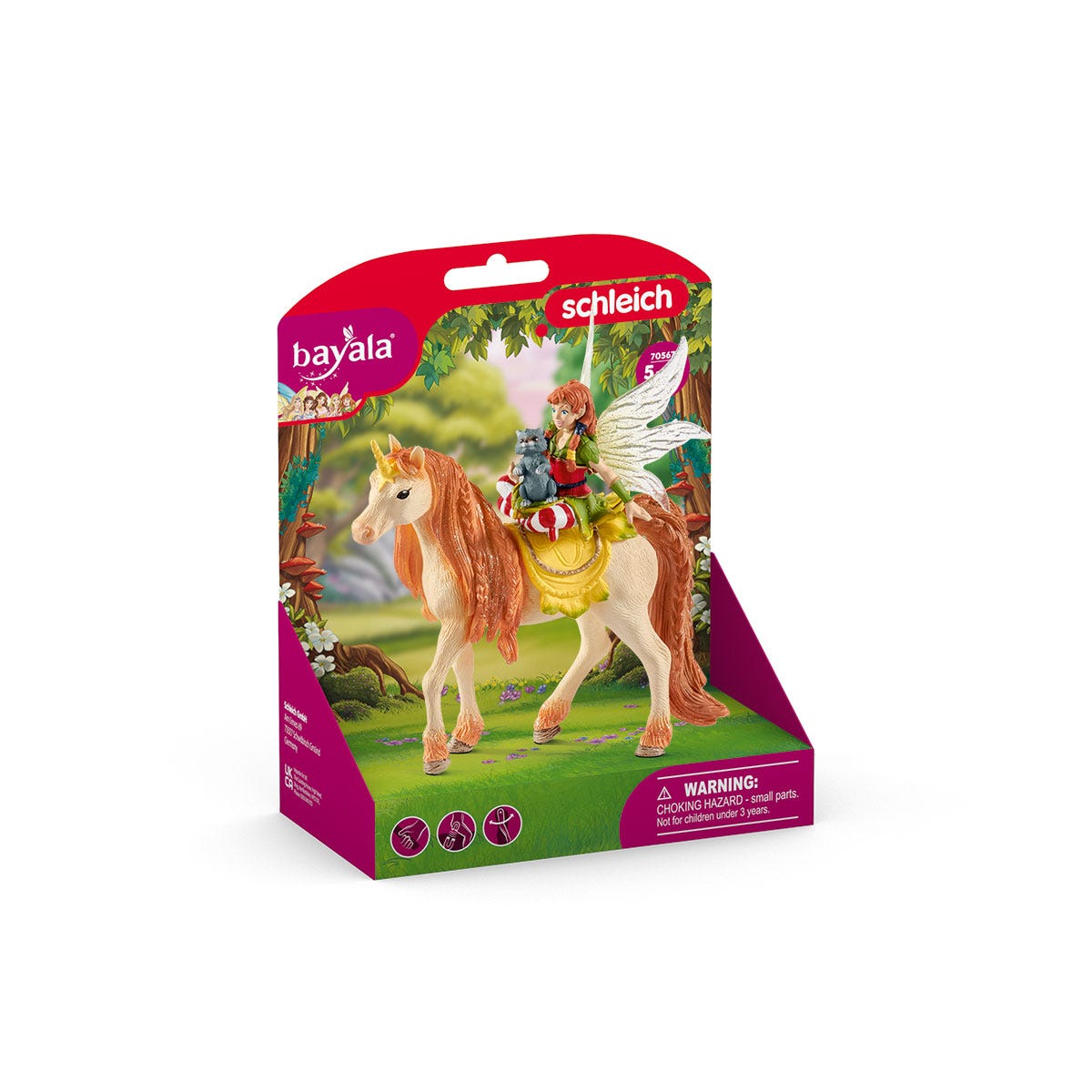 Schleich - Fen Marween med glitter enhörning
