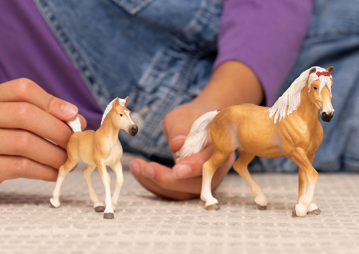 Schleich - Haflinger sto