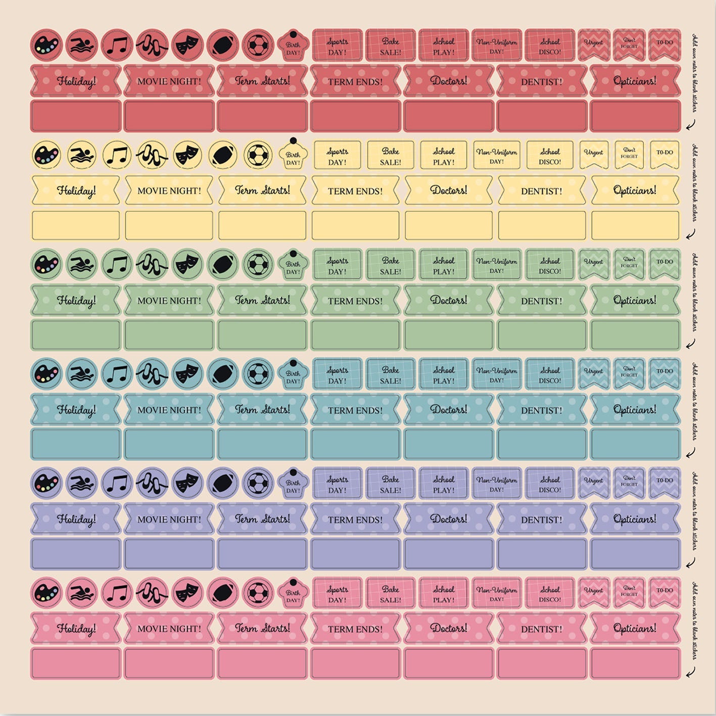 Nalle Puh - Familje Planeringskalender 2025