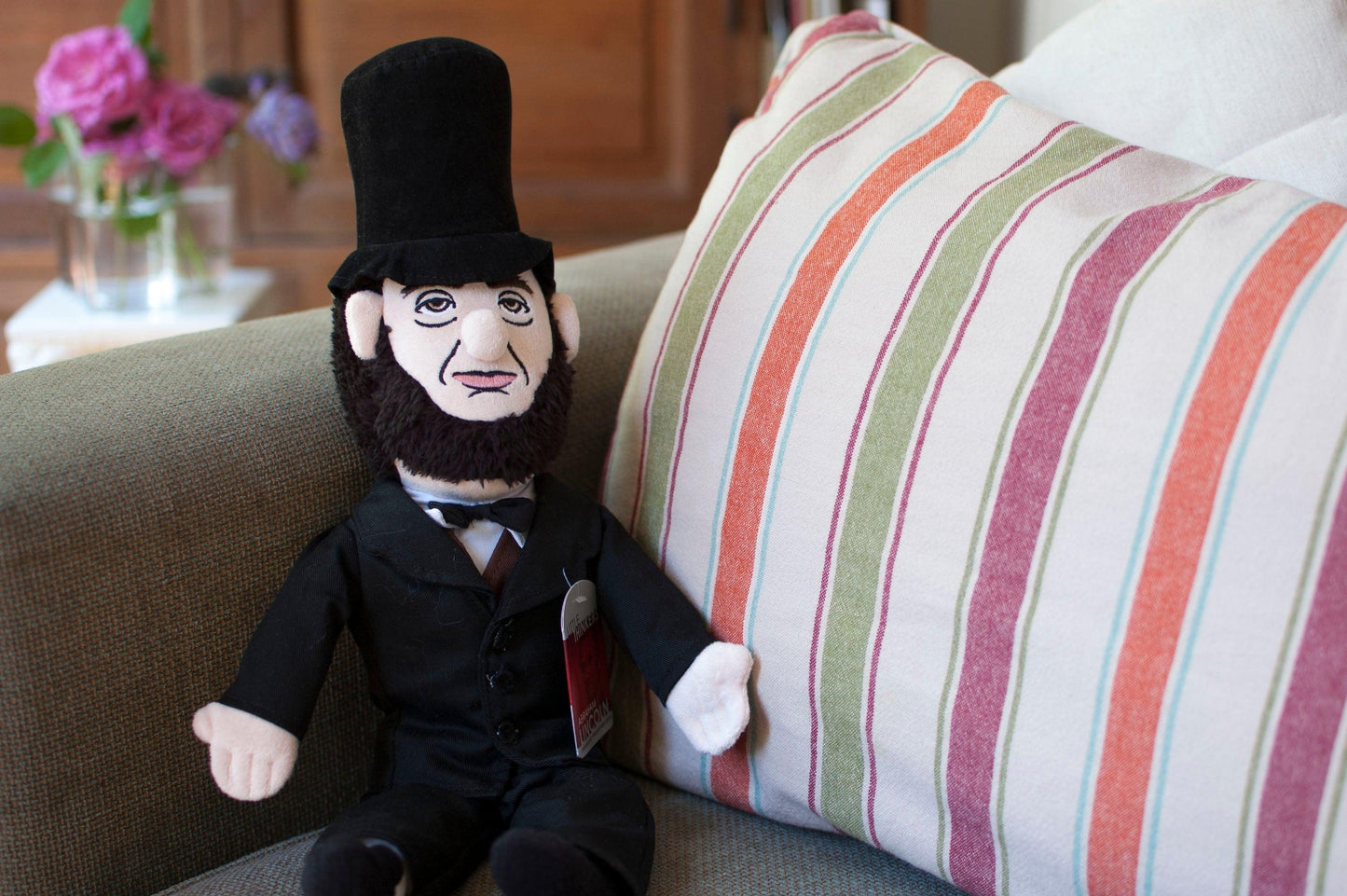 The Unemployed Philosophers Guild - Abraham Lincoln - Little Thinker Plush Doll