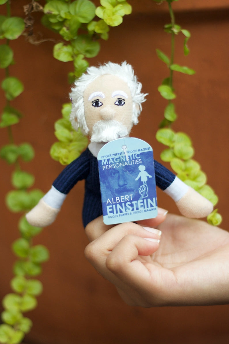 The Unemployed Philosophers Guild - Albert Einstein - Finger Puppet