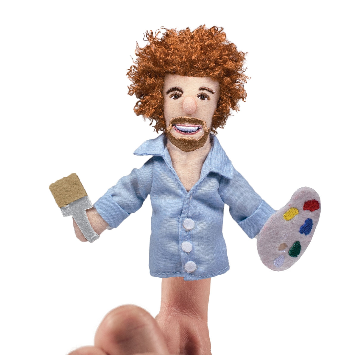 The Unemployed Philosophers Guild - Bob Ross - Finger Puppet