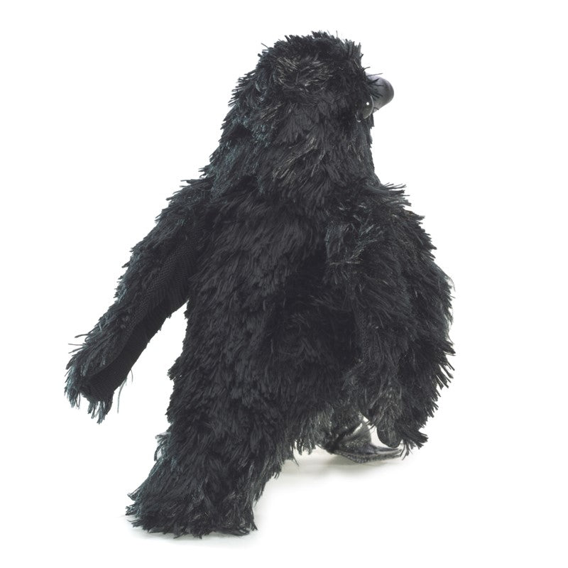 Folkmanis® Puppets – Mini Raven Fingerdocka