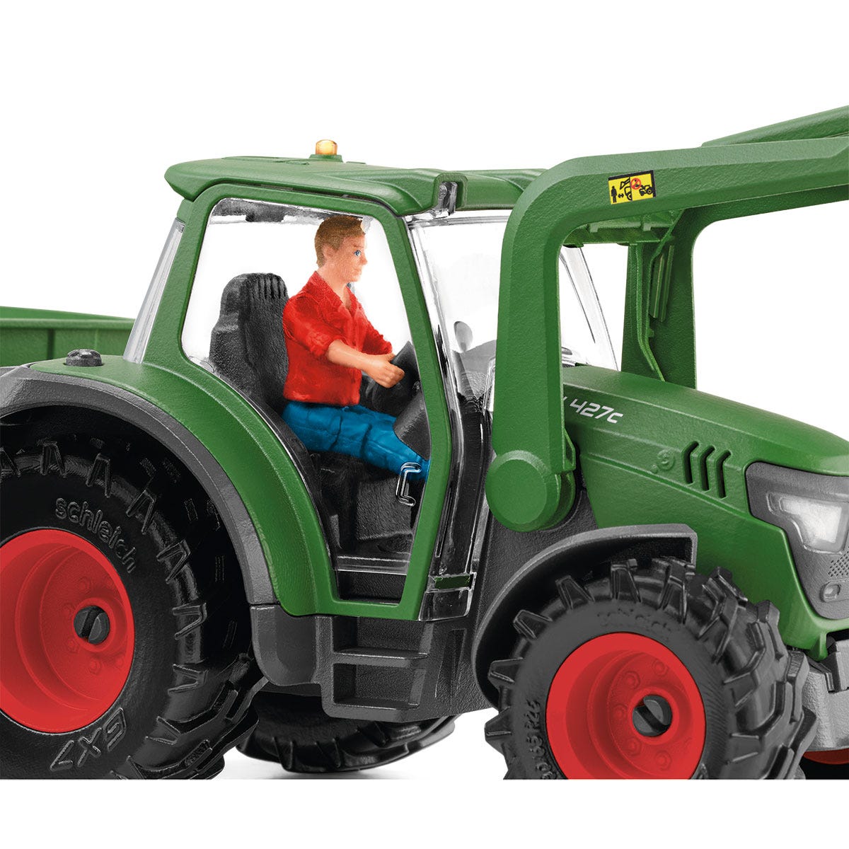 Schleich - Traktor med släp
