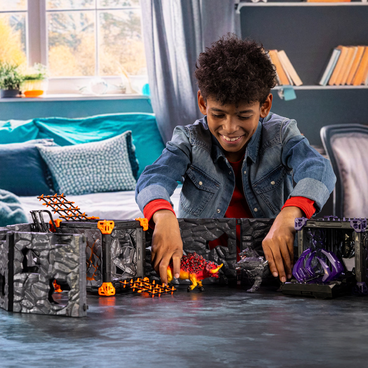 Schleich ELDRADOR® CREATURES - BattleCave Arena: Lava vs. Shadow