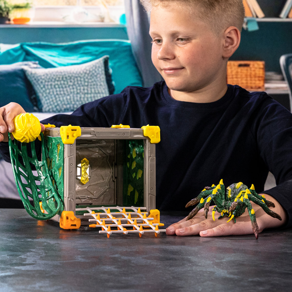 Schleich ELDRADOR® CREATURES - BattleCave Jungle Tarantula