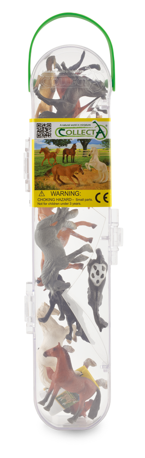 CollectA - Box med Mini Hästar