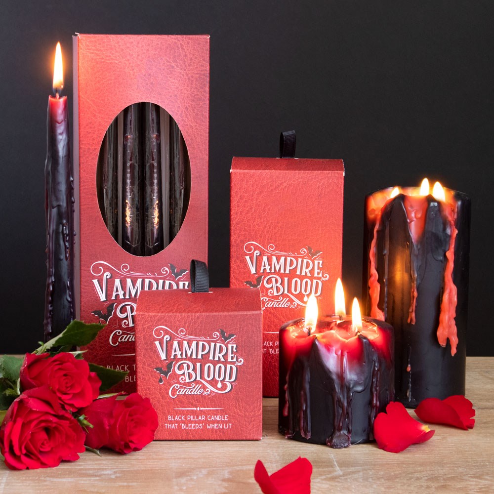 Vampire Blood Candles (stort blockljus)