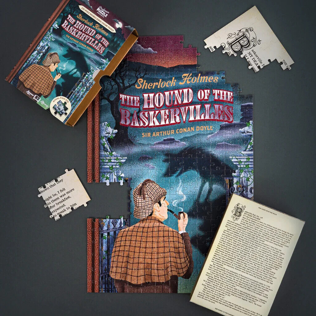 Professor Puzzle - The Hound of the Baskervilles (double sided 252 pieces)