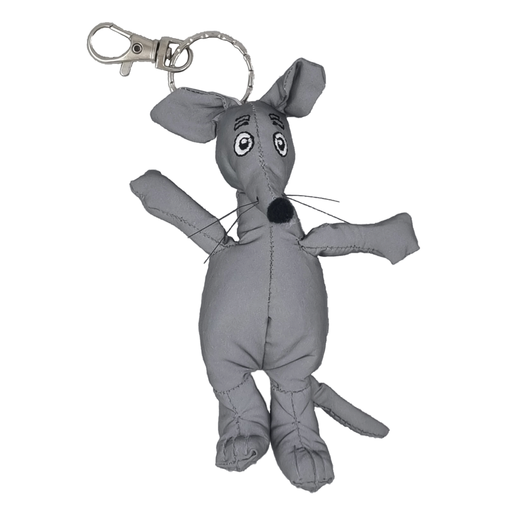 MOOMIN - Reflexmjukis med karbinhake - Mumintrollet