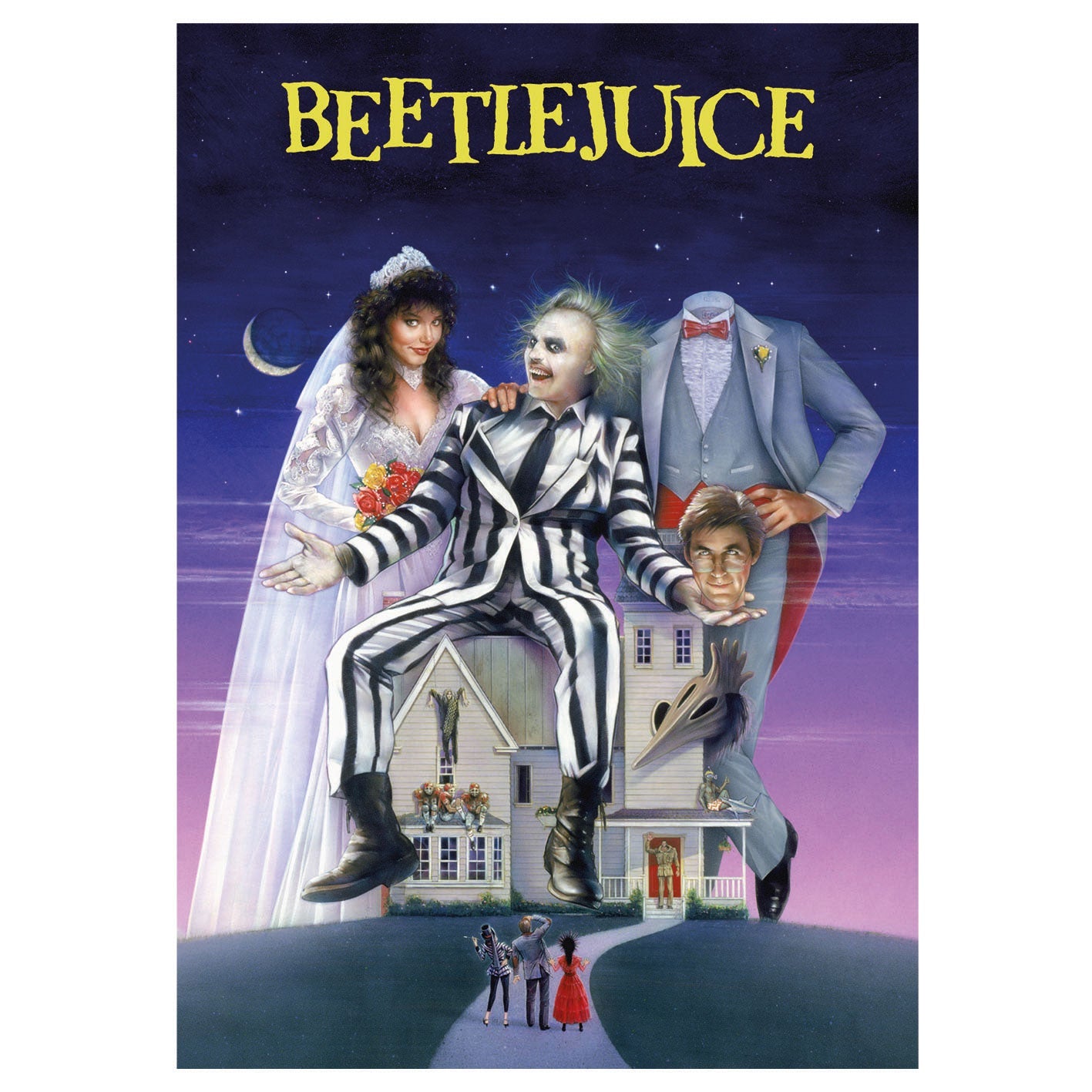 Beetlejuice - Nyligen avliden Vykort A6