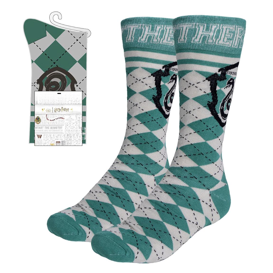 Harry Potter - Slytherin socks Adult size