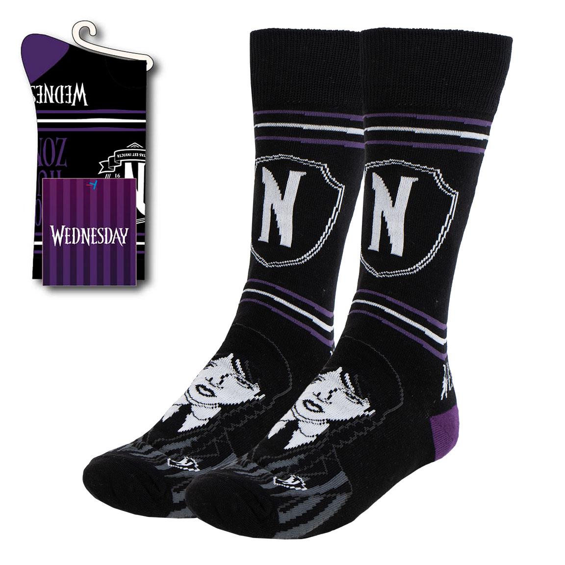 Wednesday - Nevermore Wednesday strumpor Vuxenstorlek