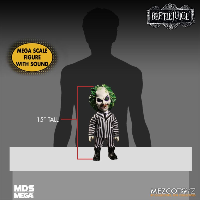 Beetlejuice - Talking Beetlejuice - MEZCO TOYZ