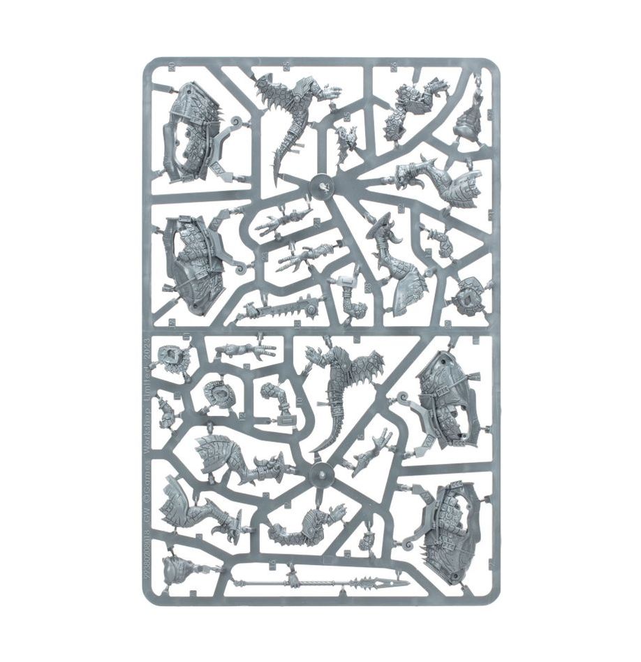 Warhammer: Age of Sigmar - Seraphon - Aggradon Lancers