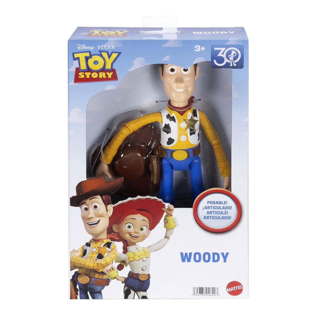 Toy Story – Woody från Toy Story – Stor Samlarfigur 30-årsjubileum