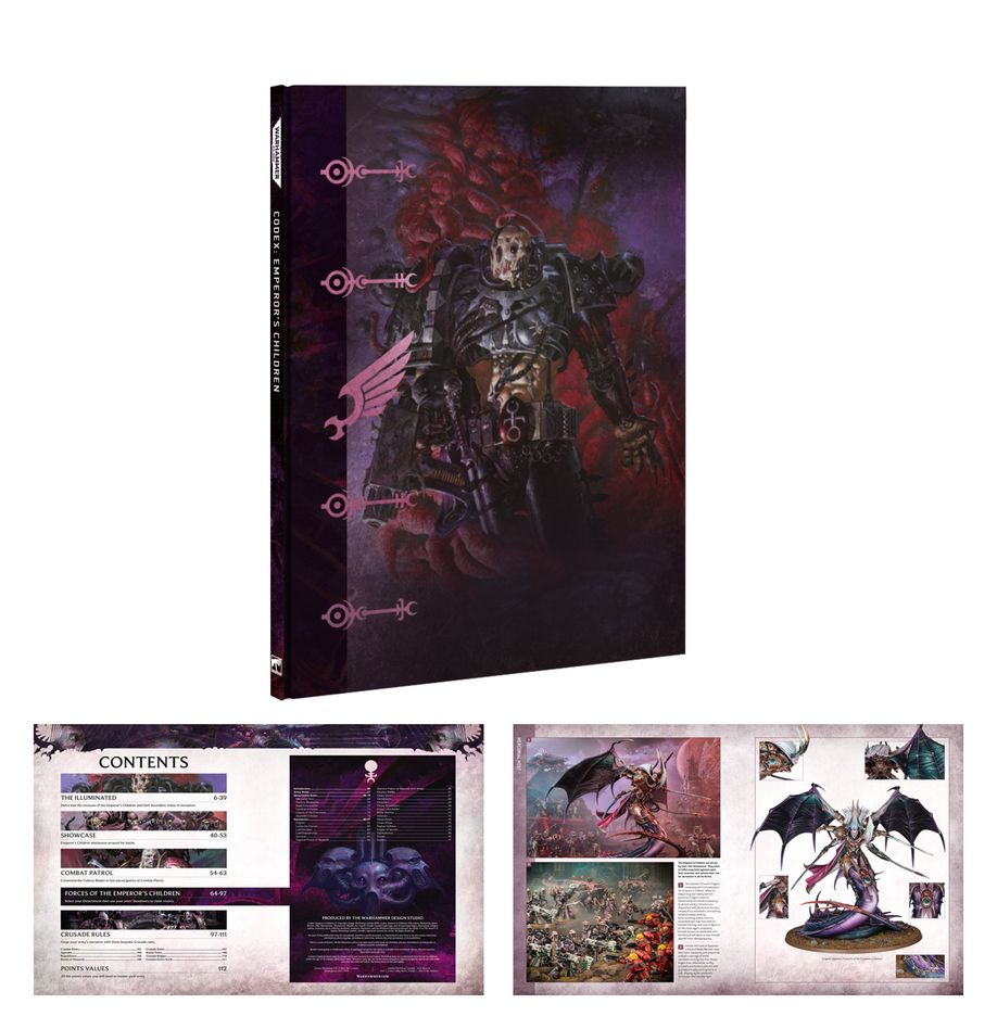 Warhammer: 40,000 - Champions of Slaanesh - Emperor's Children Army Set