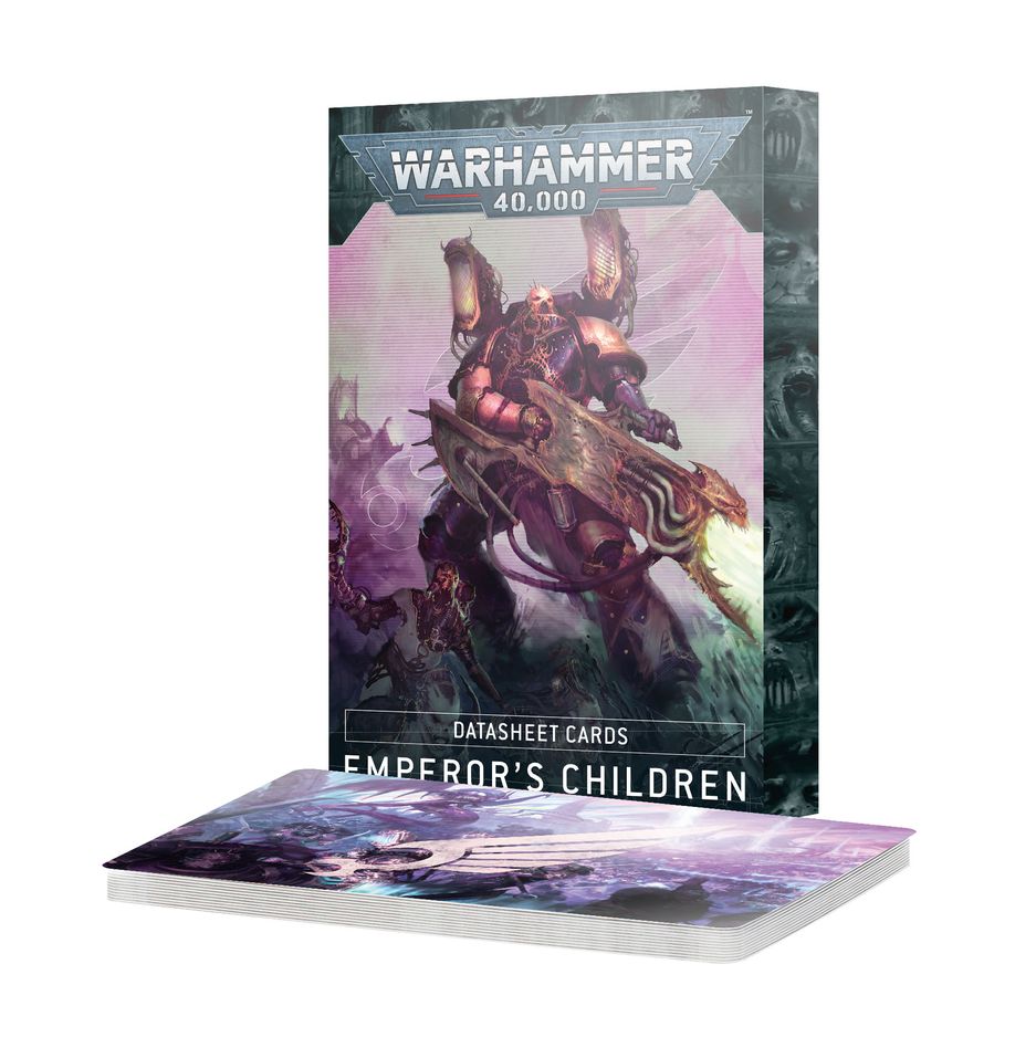 Warhammer: 40,000 - Datasheet Cards: Emperor's Children