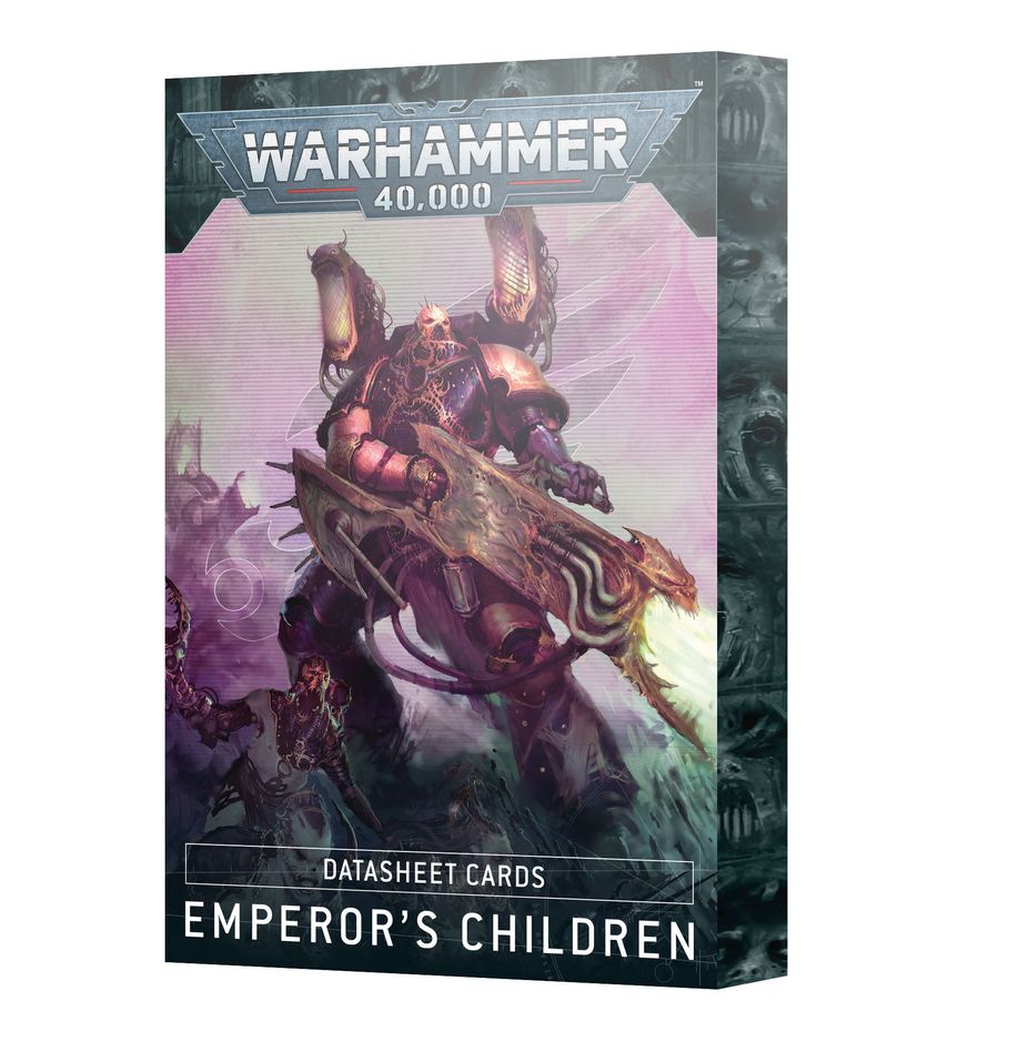Warhammer: 40,000 - Datasheet Cards: Emperor's Children