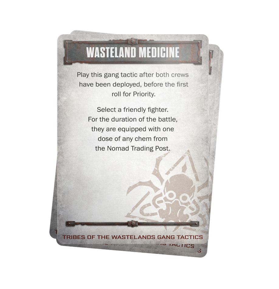 Necromunda: Tribes of the Wastelands Gang Tactics Cards