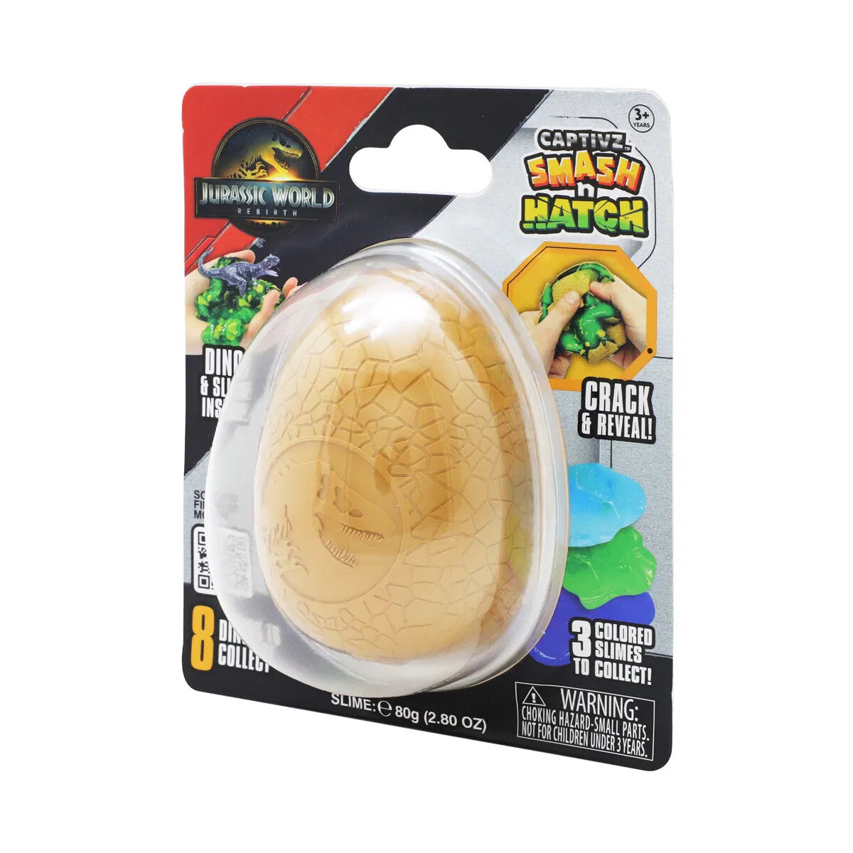 Jurassic World Rebirth - Captivz Smash N Hatch