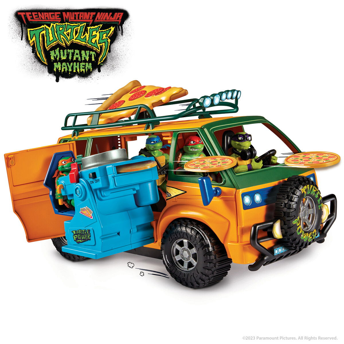 Teenage Mutant Ninja Turtles - Mutant Mayhem - Pizza Delivery Van
