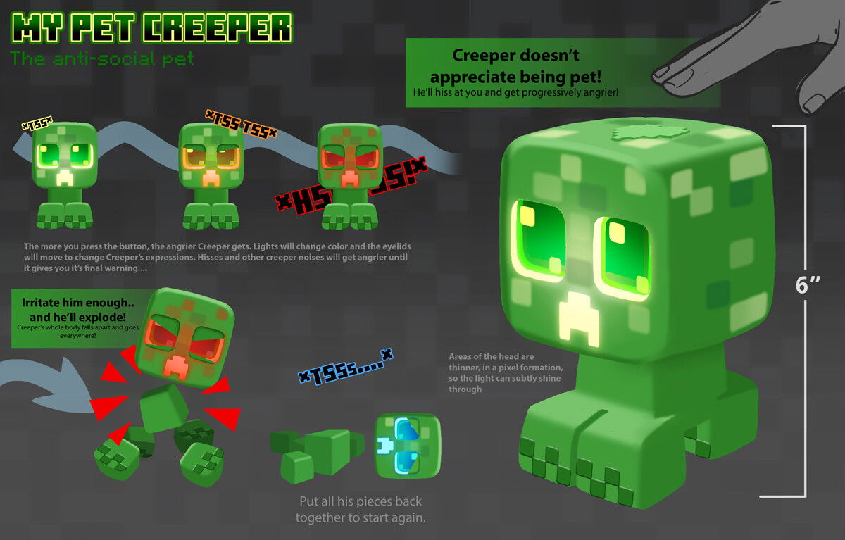 Minecraft - My Pet Creeper