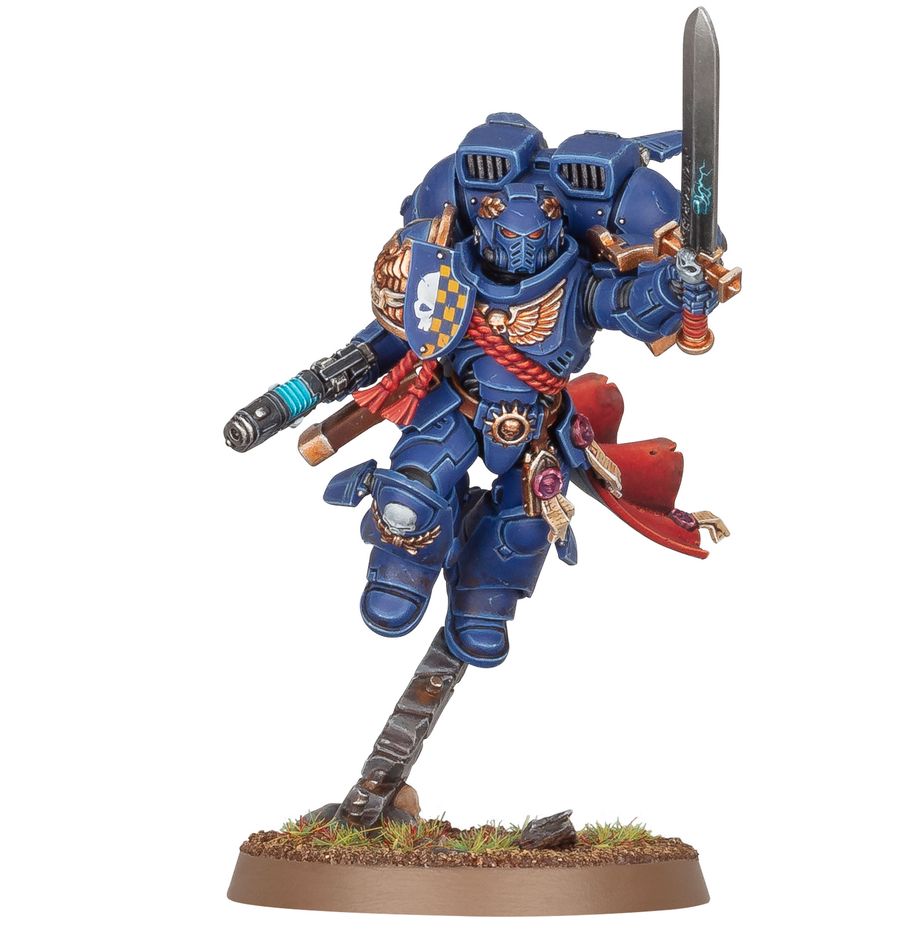 Warhammer: 40,000 - Space Marines - Captain with Jump Pack