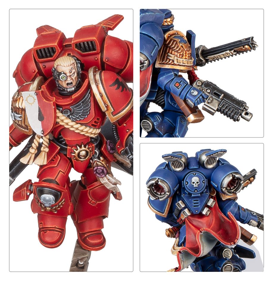 Warhammer: 40,000 - Space Marines - Captain with Jump Pack
