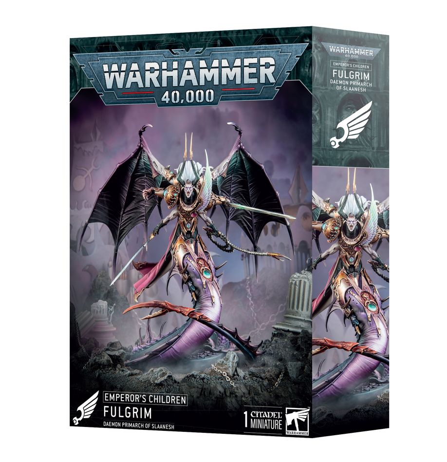 Warhammer: 40,000 - Emperor's Children - Fulgrim, Daemon Primarch of Slaanesh