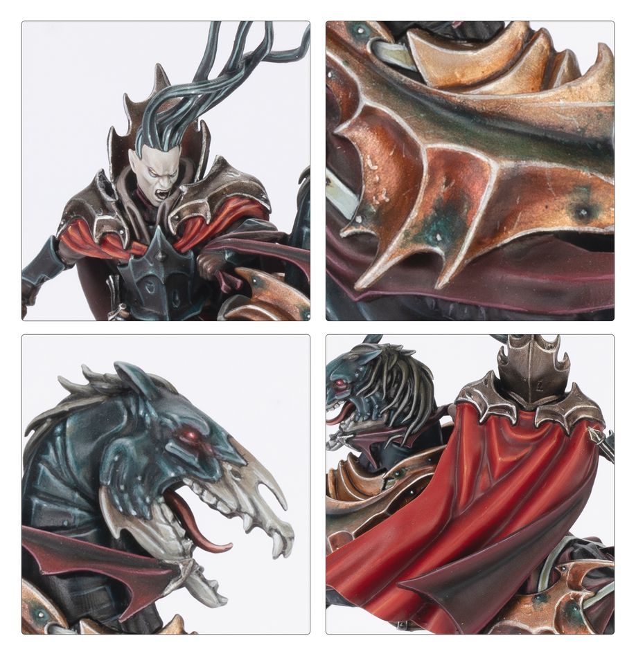 Warhammer: Age of Sigmar - Soulblight Gravelords - Vampire Lord on Nightmare Steed