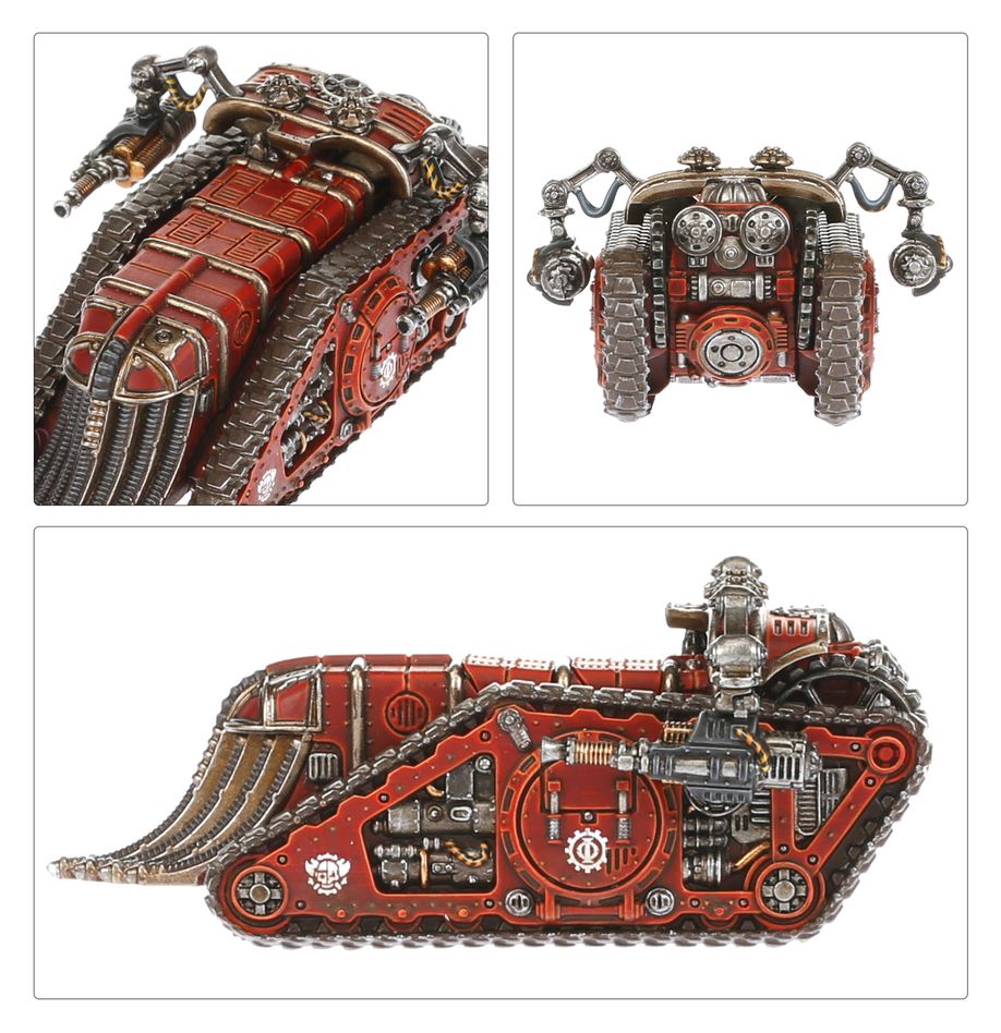 Warhammer: Horus Heresy - Legions Imperialis: Mechanicum - Karacnos Assault Tank Squadron