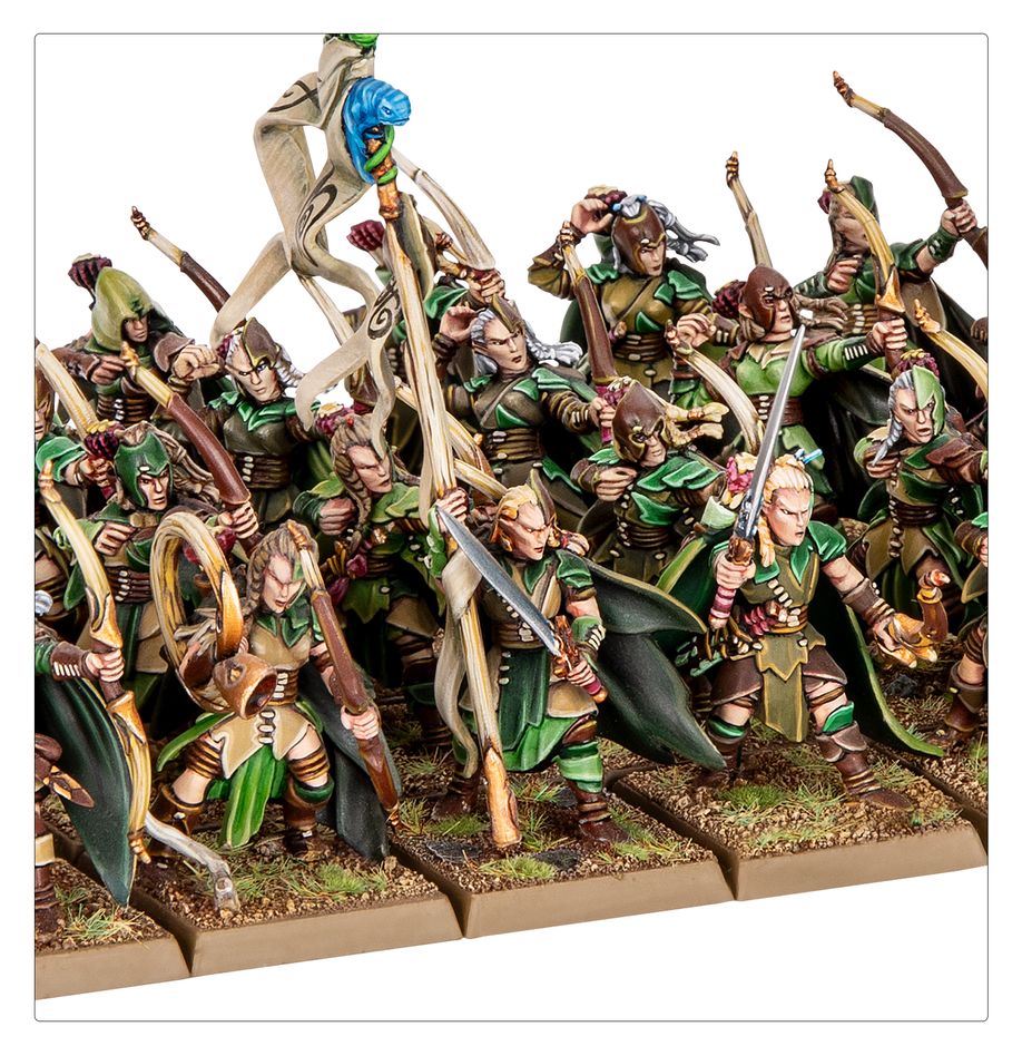 Warhammer: The Old World - Wood Elf Realms - Battalion