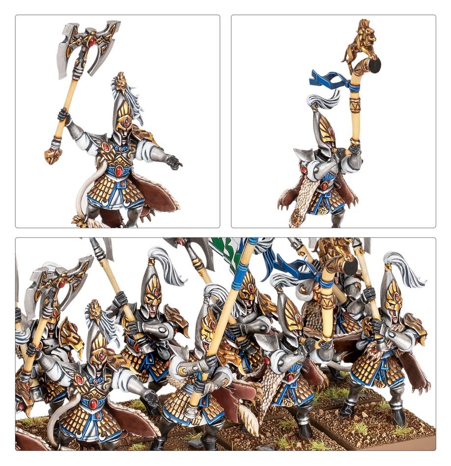 Warhammer: The Old World - High Elf Realms - White Lions of Chrace