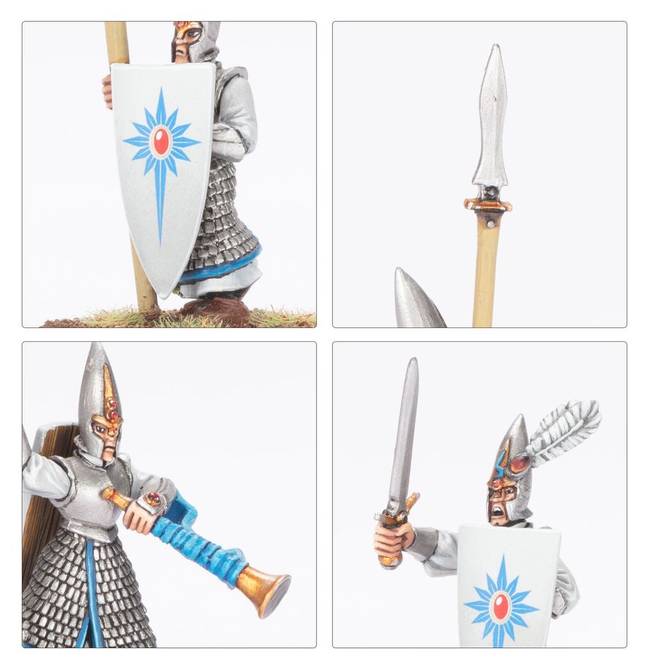 Warhammer: The Old World - High Elf Realms - Elven Spearmen