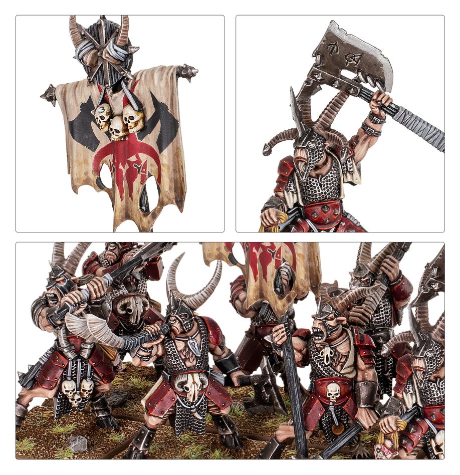 Warhammer: The Old World - Beastmen Brayherds - Bestigor Herd