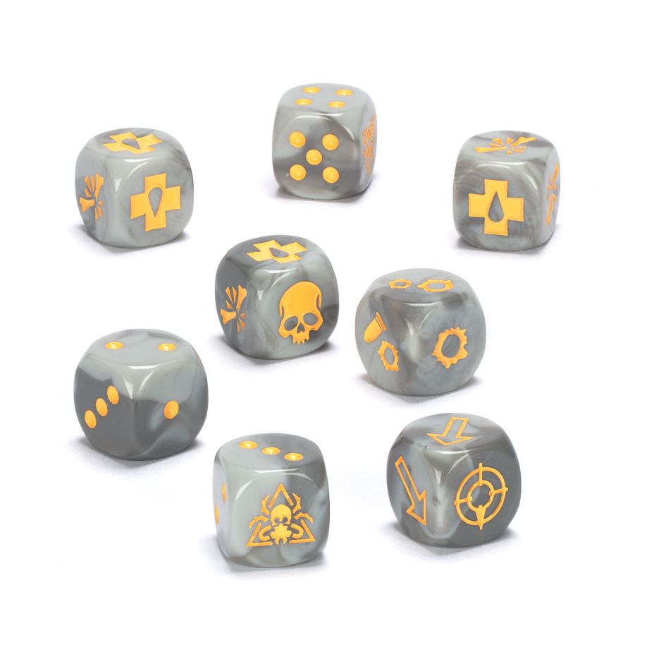 Necromunda: Ash Waste Nomads - Tribes of the Wastelands - Tärningar