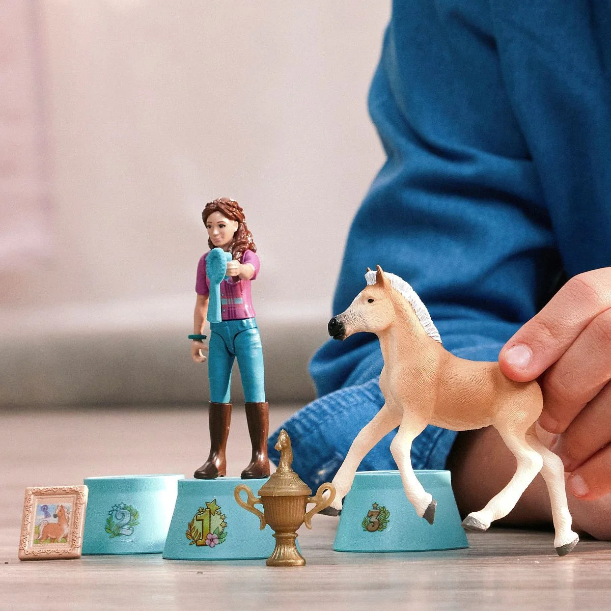 Schleich - Prisutdelning efter tävlingen