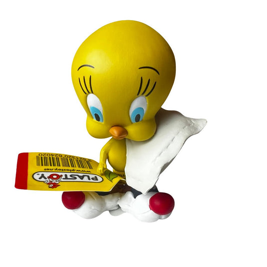 Plastoy - Pip med kudde (Tweety with cushion)