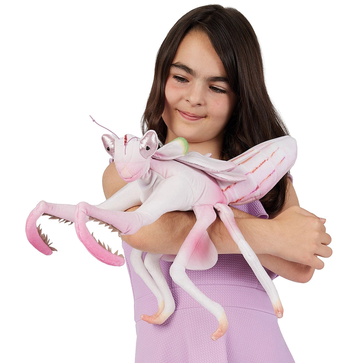 Folkmanis® Puppets - Orkidé Bönsyrsa Handdocka