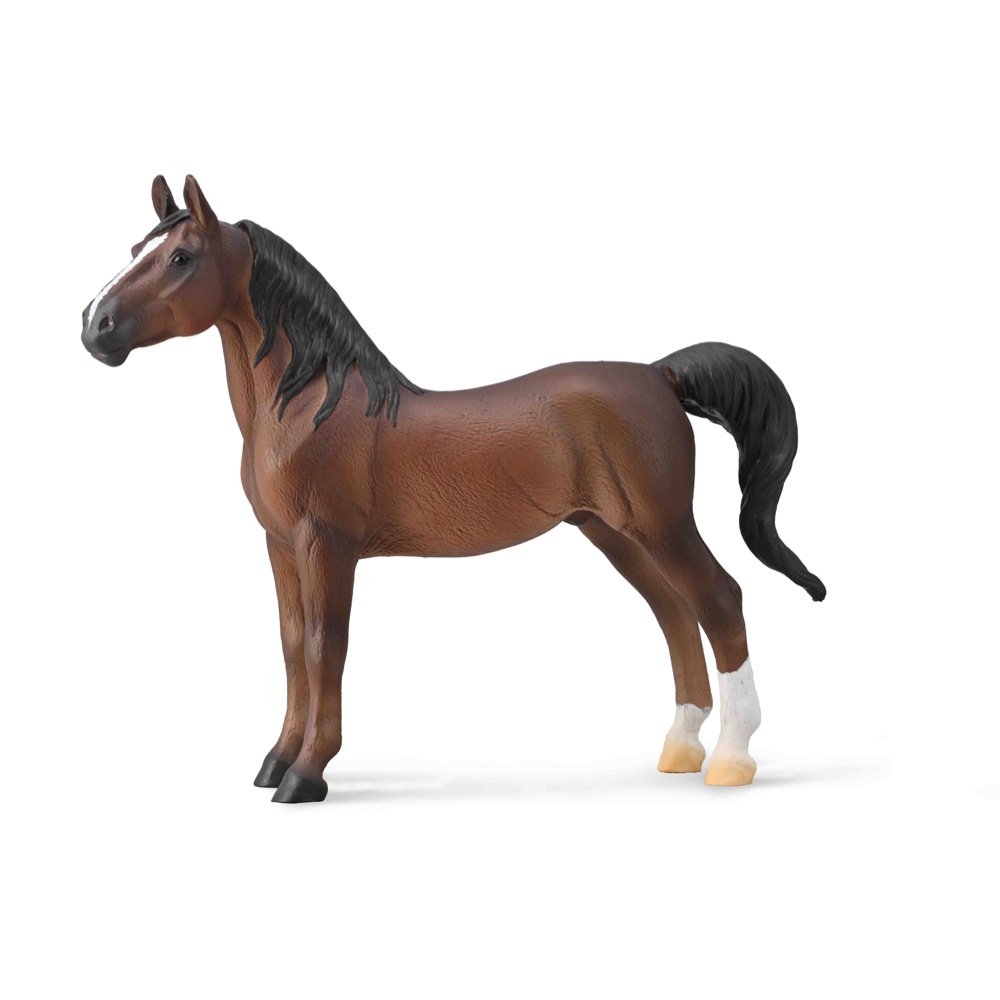 CollectA - American saddlebred Hingst - Liver Chestnut