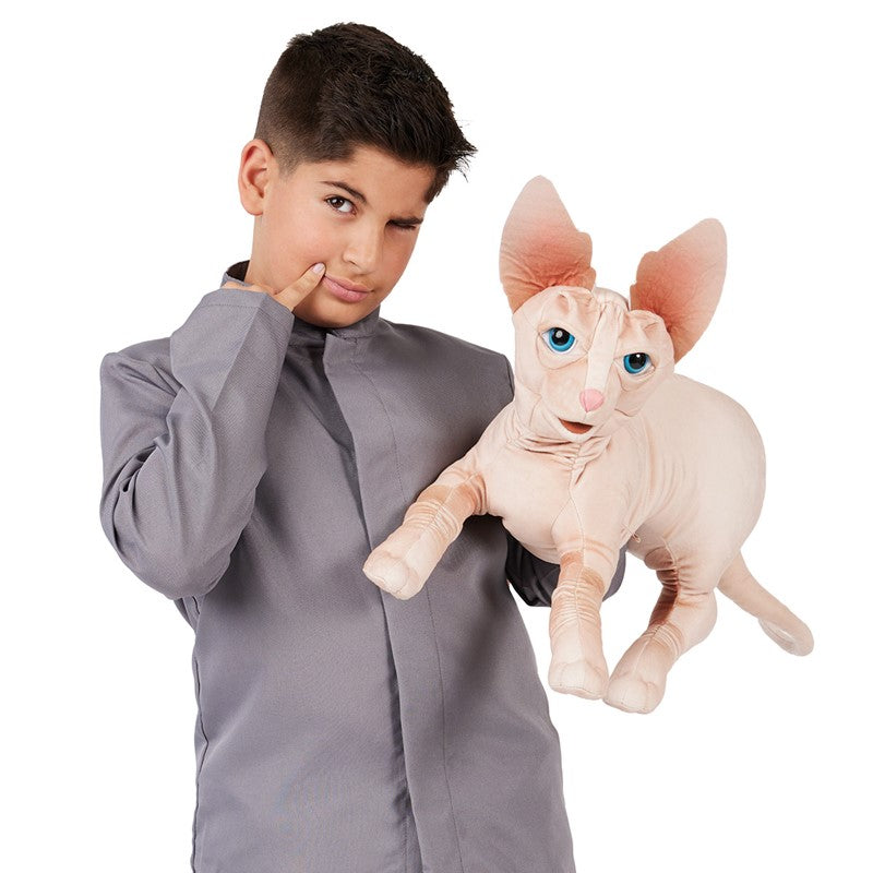 Folkmanis® Puppets - Sphynx Cat (Nakenkatt)
