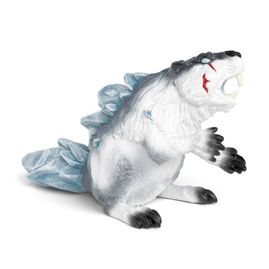 Schleich ELDRADOR CREATURES Isbäver med ispansar, kraftiga framtänder och svans av isblock från Isvärlden.