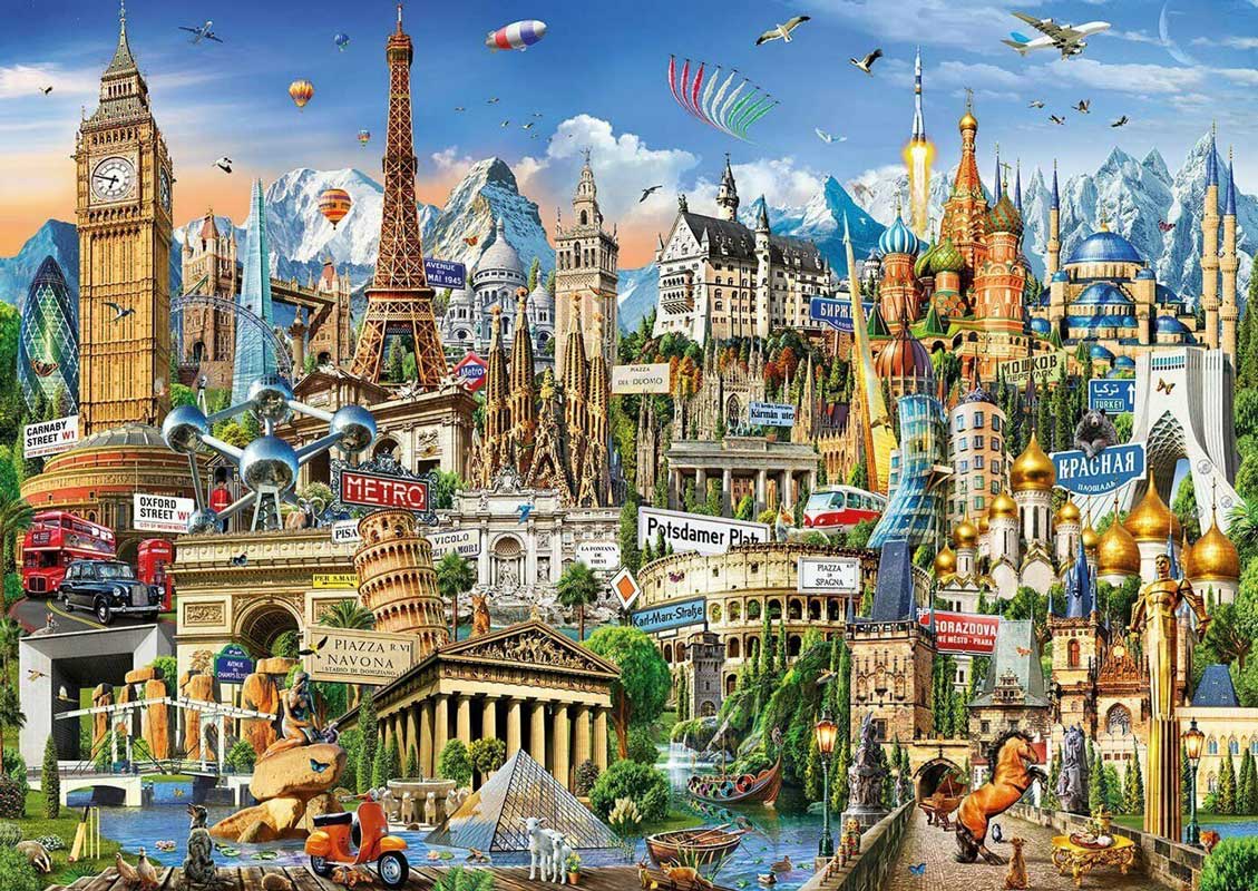 Educa® - 2000 Europe Landmarks